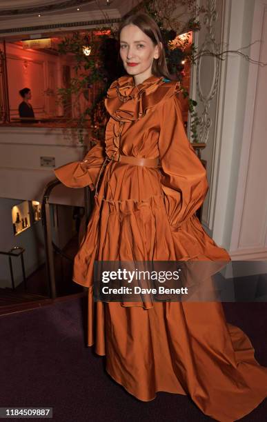 Roksanda Ilincic attends the 65th Evening Standard Theatre Awards in association with Michael Kors at the London Coliseum on November 24, 2019 in...