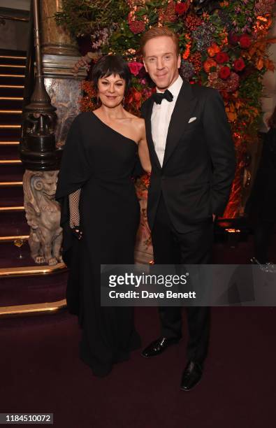 Helen McCrory and Damian Lewis attend the 65th Evening Standard Theatre Awards in association with Michael Kors at the London Coliseum on November...