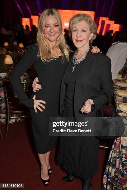 Sarah Hadland and Patricia Hodge attend the 65th Evening Standard Theatre Awards in association with Michael Kors at the London Coliseum on November...