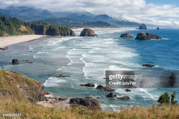 oregon coast - tillamook county stock-fotos und bilder