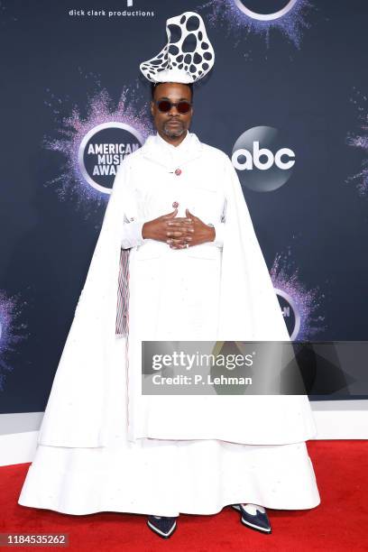 Billy Porter at the 2019 American Music Awards arrivals at Microsoft Theater - PHOTOGRAPH BY P. Lehman / Future Publishing