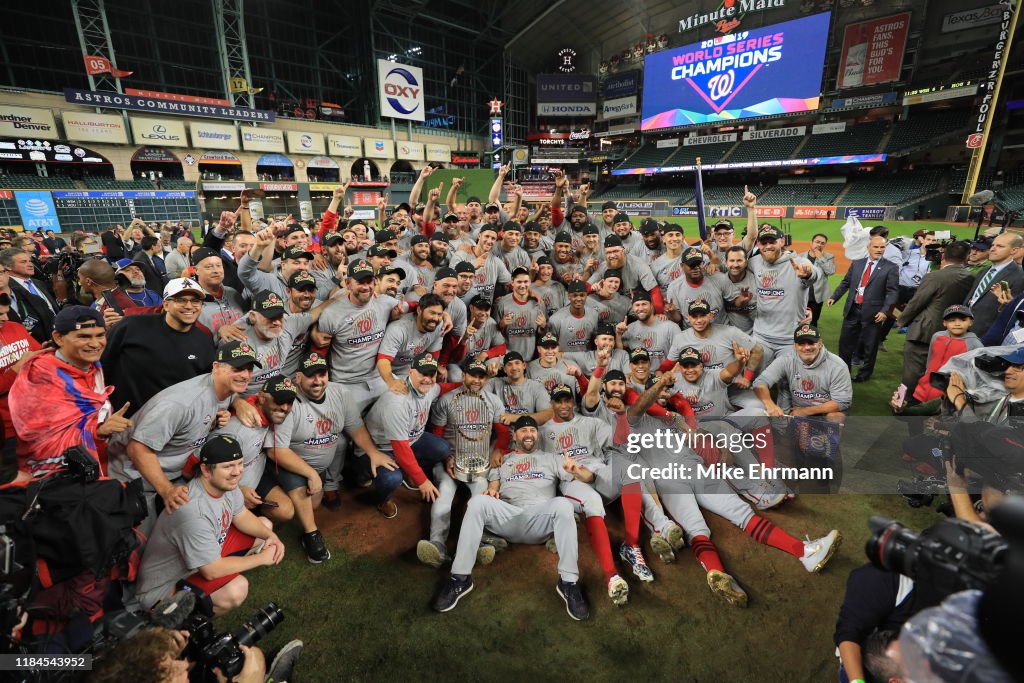 World Series - Washington Nationals v Houston Astros - Game Seven