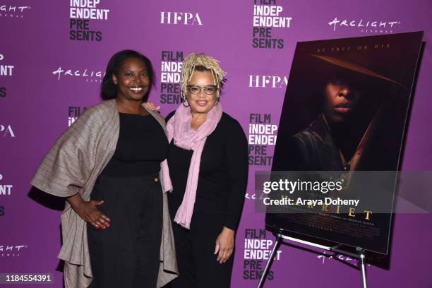 Jacqueline Lyanga and Kasi Lemmons at Film Independent Presents Special Screening Of "Harriet" at ArcLight Hollywood on October 30, 2019 in...