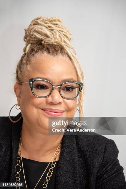 Kasi Lemmons at the "Harriet" Press Conference at the Four Seasons Hotel on October 29, 2019 in Beverly Hills, California.