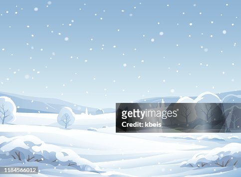  Ilustraciones de Paisajes Nevados - Getty Images