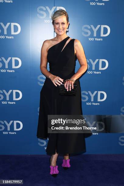 Melissa Doyle attends the Sydney Airport 100 Year Gala Event on October 31, 2019 in Sydney, Australia.