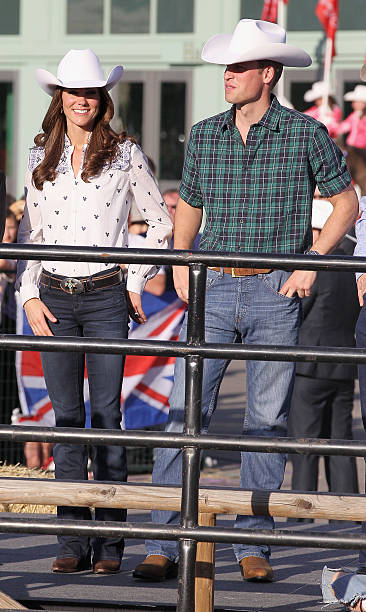 Kate Middleton Rodeo 205 Kate Middleton Cowboy Hat Stock Photos, High-Res Pictures, and ...