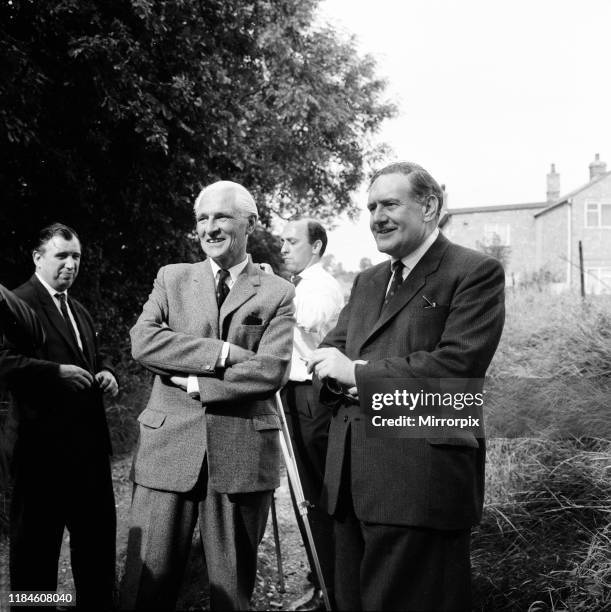 Leatherslade Farm, between Oakley and Brill in Buckinghamshire, hideout used by gang, 27 miles from the crime scene, Tuesday 13th August 1963;...