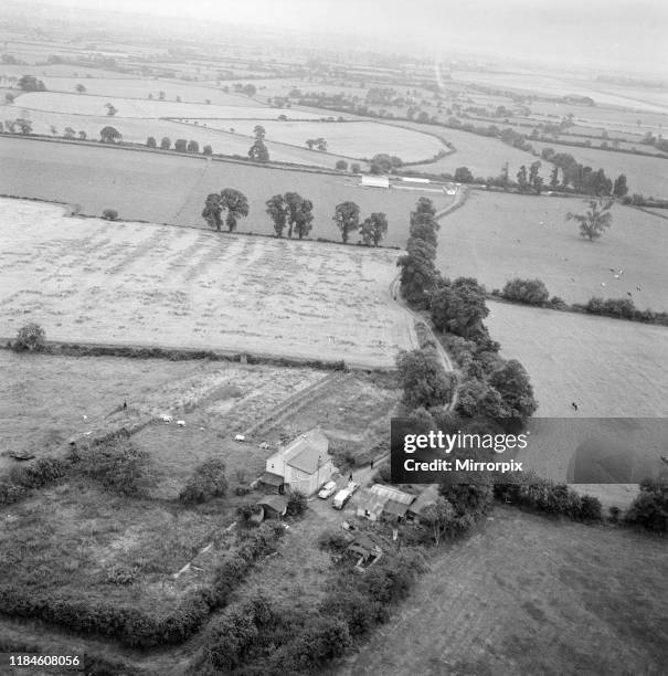 Leatherslade Farm, between Oakley and Brill in Buckinghamshire, hideout used by gang, 27 miles from the crime scene, Tuesday 13th August 1963;...