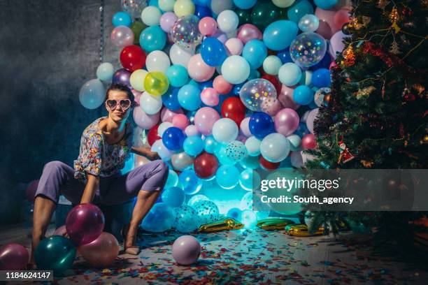 after the new year party - after party inside stock pictures, royalty-free photos & images