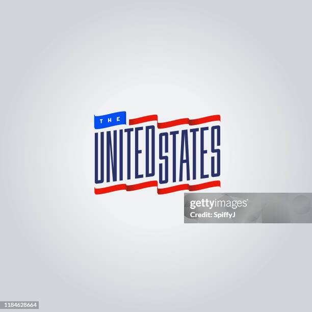 the united states logo - united states of america logo stock illustrations