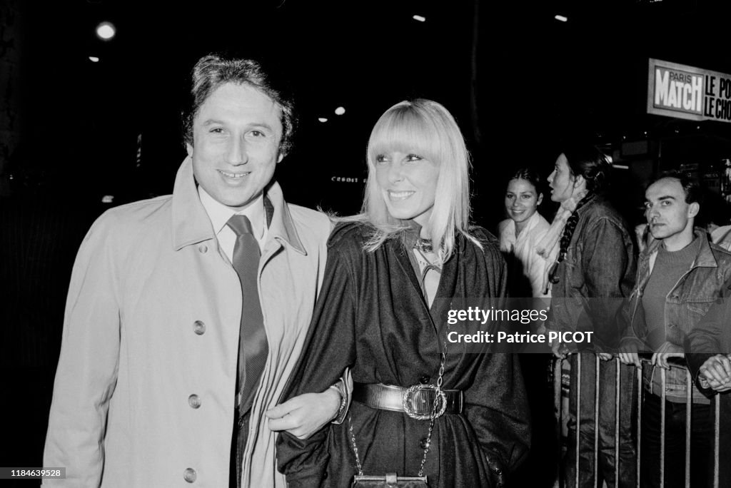 Michel Drucker et sa femme Dany en 1981