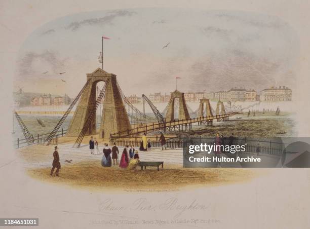 Chain Pier Royal Suspension Chain Pier Photos and Premium High Res Pictures ...