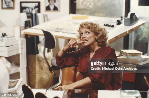 American actress Valerie Harper as Barbara in the Universal Pictures film 'The Last Married Couple in America', 1980.