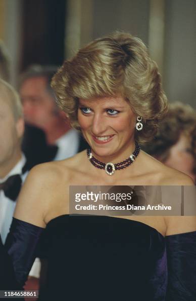 Diana, Princess of Wales attends the opera in Munich, Germany,... News ...