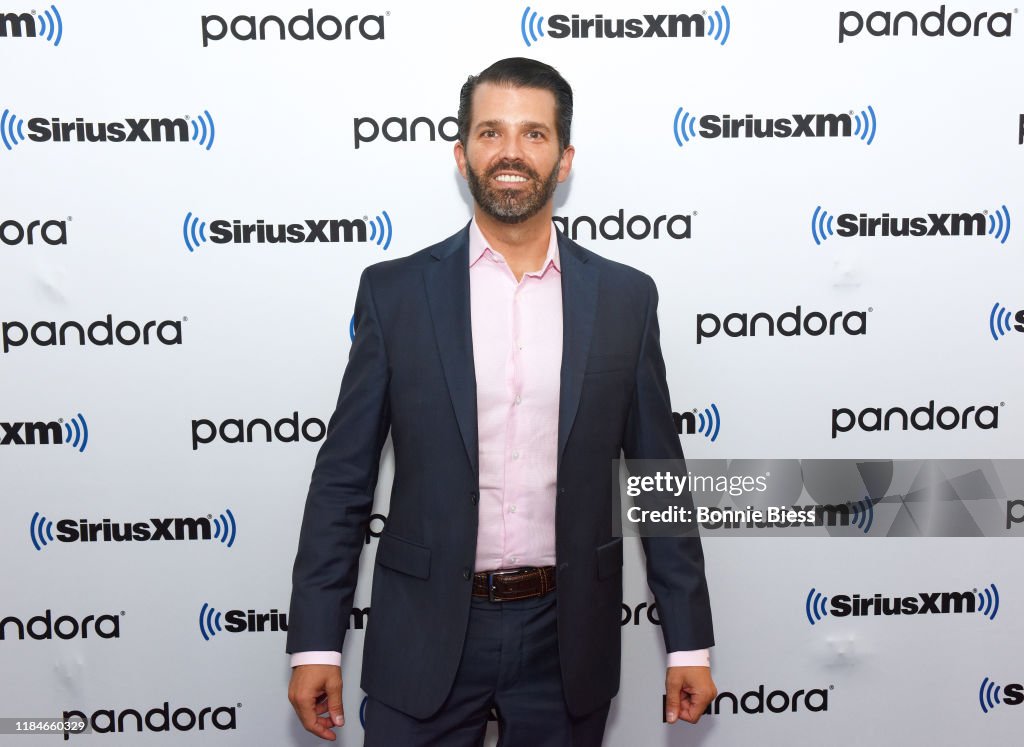 Celebrities Visit SiriusXM - October 31, 2019