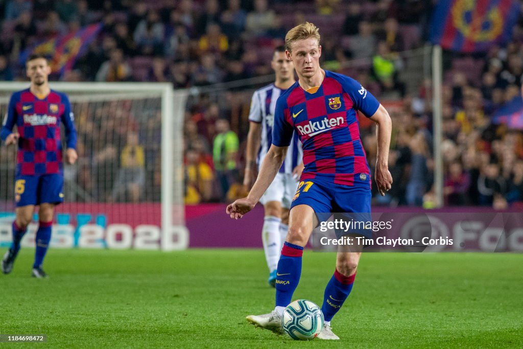 Barcelona V Real Valladolid, La Liga regular season.