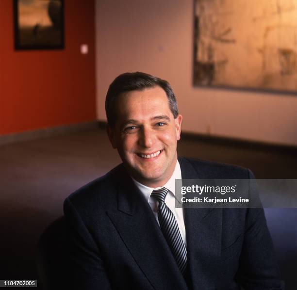 Anthony P. Rhodes, the newly appointed Executive Vice President of the School of Visual Arts, poses for a portrait in one of their galleries on...