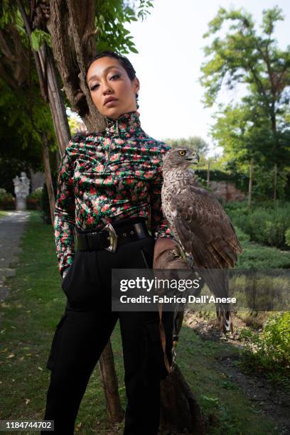 Actress Ruth Negga poses for a portrait on August 30, 2019 in Venice, Italy.