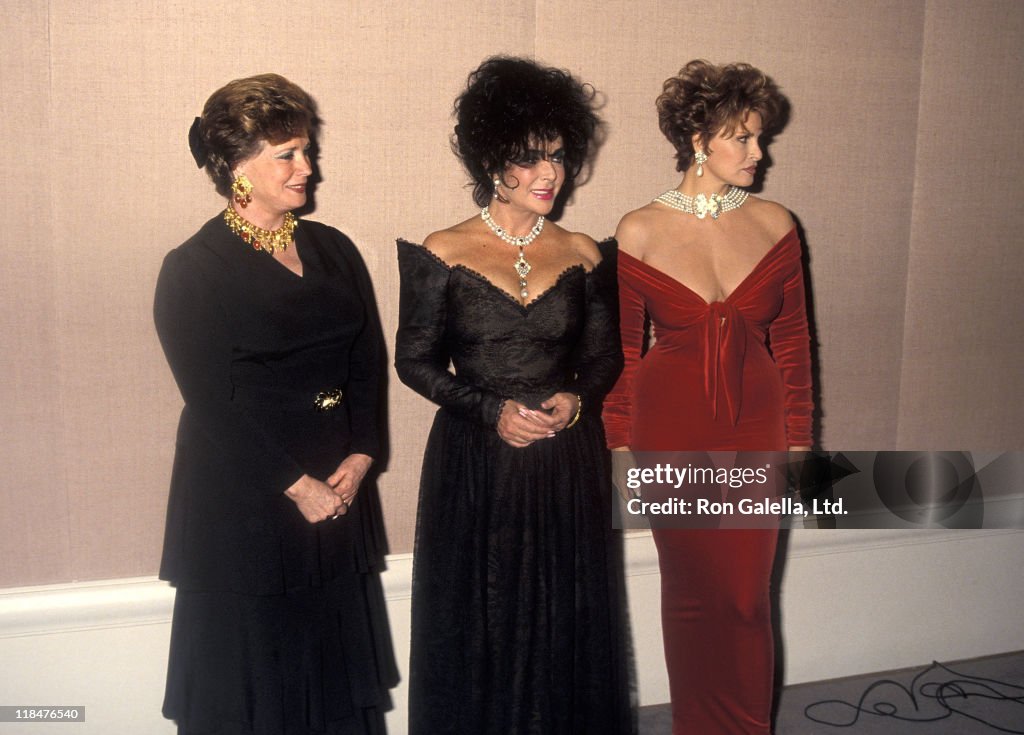 Friends of Tel Hashomer's 22nd Annual Sheba Humanitarian Award Salute to Elizabeth Taylor