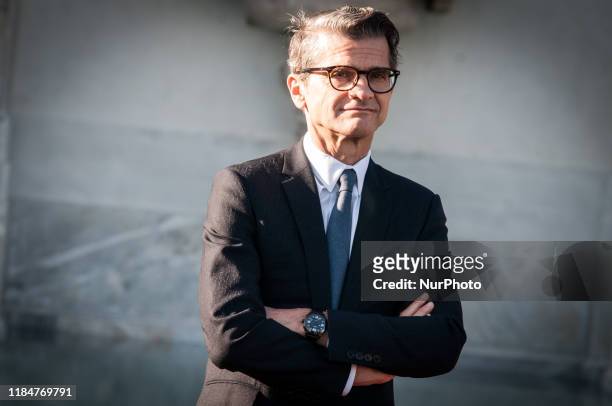 The Chairman and Chief Executive Officer of the Fendi Group, Serge Brunschwig. During the Inaugurated this morning with the Mayor of Rome Virginia...
