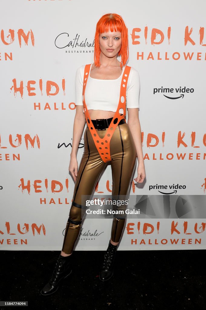 Martha Hunt attends Heidi Klum's 20th Annual Halloween Party... News