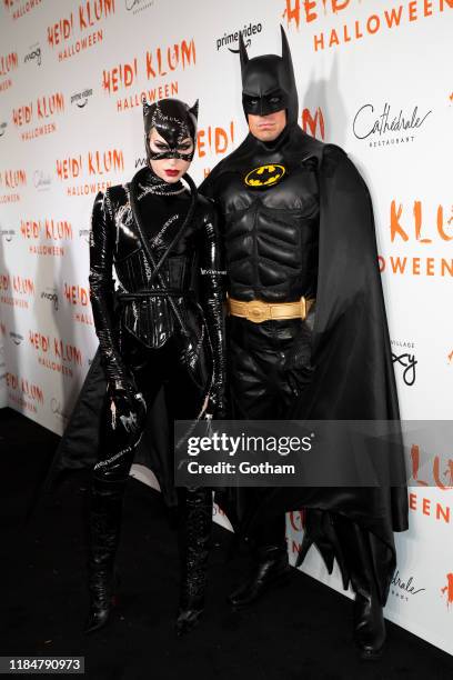 Phillipe Blond and David Blond attend Heidi Klum's 20th Annual Halloween Party at Cathédrale on October 31, 2019 in New York City.