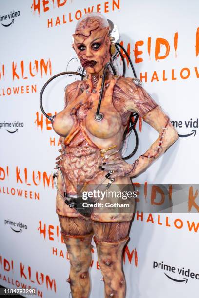 Heidi Klum attends Heidi Klum's 20th Annual Halloween Party at Cathédrale on October 31, 2019 in New York City.