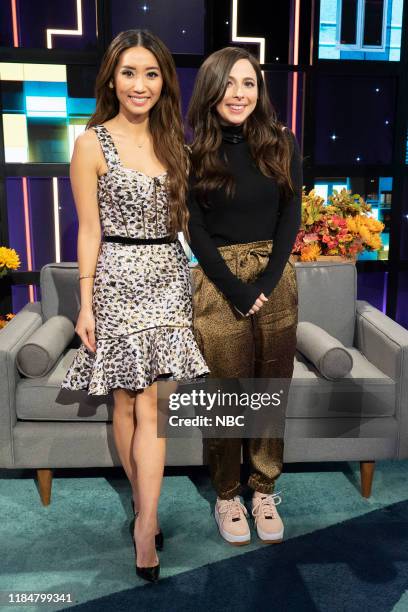 Episode 171 -- Pictured: Brenda Song, Esther Povitsky --