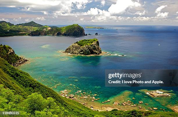 ogasawara summer - ogasawara islands stock pictures, royalty-free photos & images