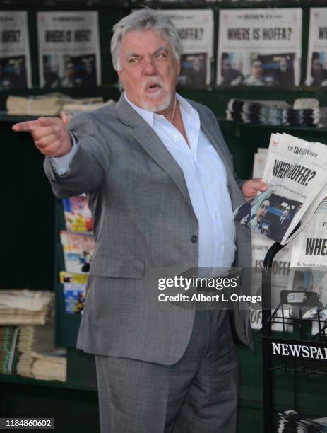 Bruce McGill arrives for the Premiere Of Netflix's "The Irishman" held at TCL Chinese Theatre on October 24, 2019 in Hollywood, California.