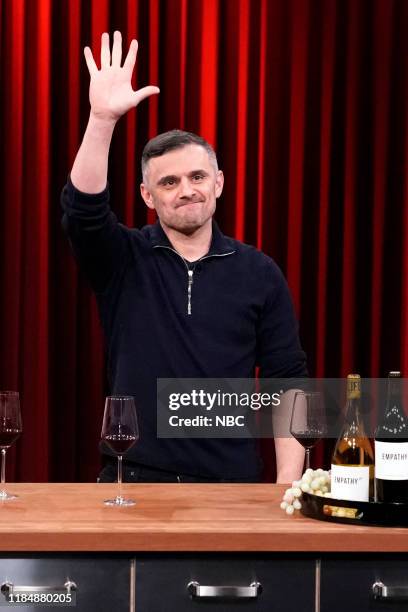 Episode 1164 -- Pictured: Entrepreneur Gary Vaynerchuk during a Wine Demo on November 26, 2019 --