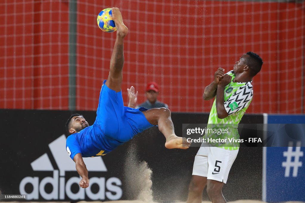Nigeria v Brazil - FIFA Beach Soccer World Cup Paraguay 2019