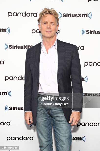 Actor John Schneider visits the SiriusXM Studios on November 26, 2019 in New York City.