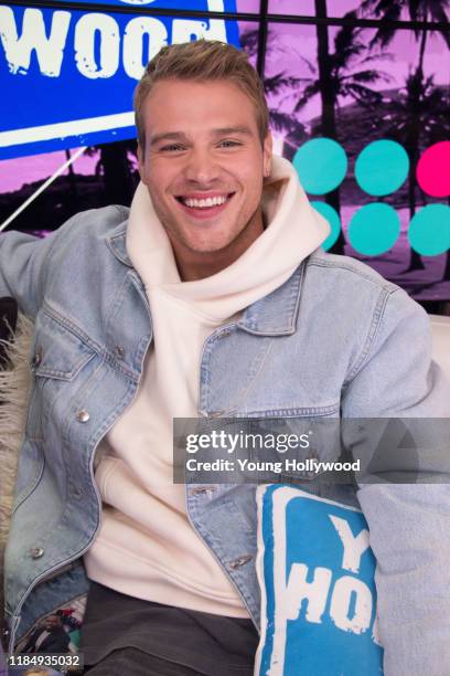 Matthew Noszka from 'Let It Snow' visits the Young Hollywood Studio on November 1, 2019 in Los Angeles, California.