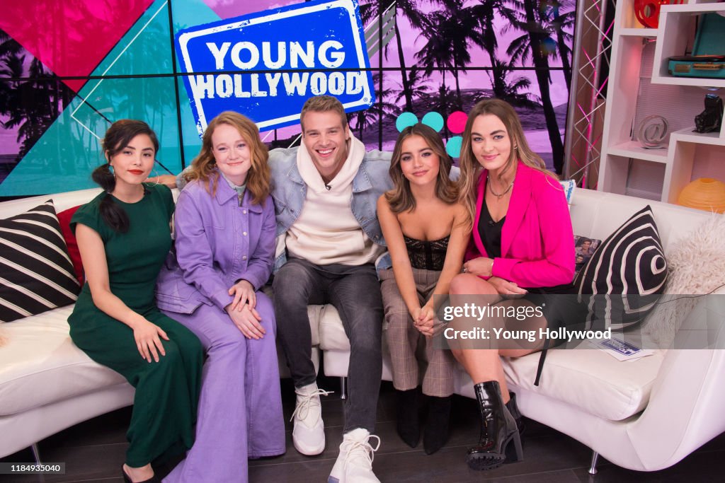 Celebrities Visit Young Hollywood Studio