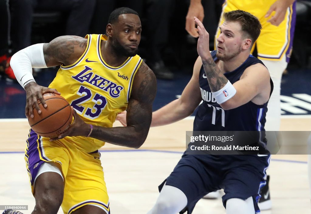 Los Angeles Lakers v Dallas Mavericks