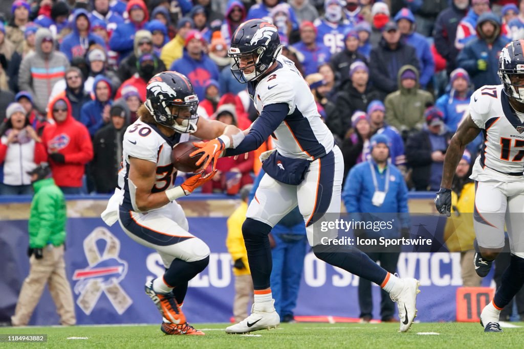 NFL: NOV 24 Broncos at Bills
