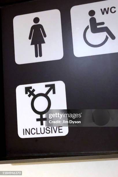 Inclusive Tilet Sign English Toilet Photos and Premium High Res Pictures - Getty Images