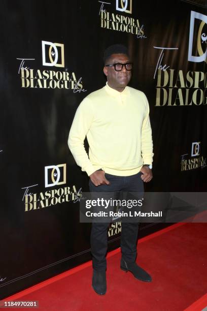 Kwame Boakye attends The Diaspora Dialogues Live - LA at California African American Museum on November 01, 2019 in Los Angeles, California.