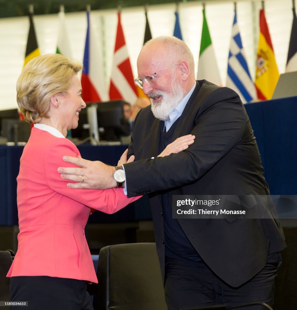 European Parliament Votes On New Commissioners