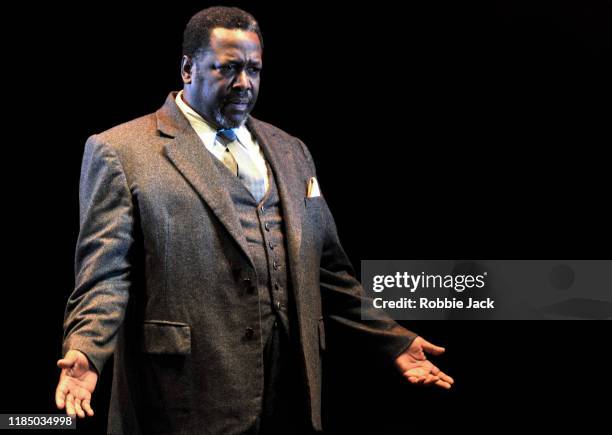 Wendell Pierce as Willy Loman in the Young Vic production of Arthur Miller's Death Of A Salesman directed by Marianne Elliot and Miranda Cromwell at...