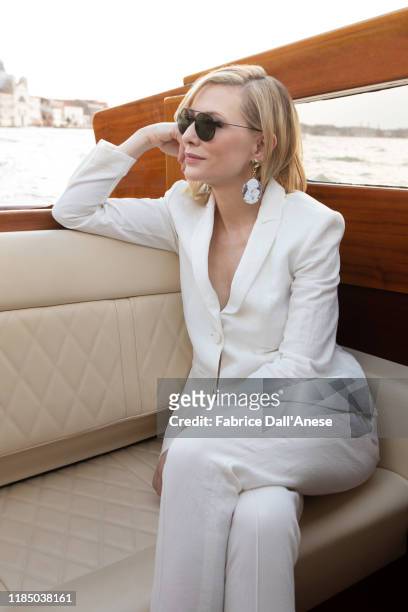 Actress Cate Blanchett poses for a portrait on August 31, 2019 in Venice, Italy.