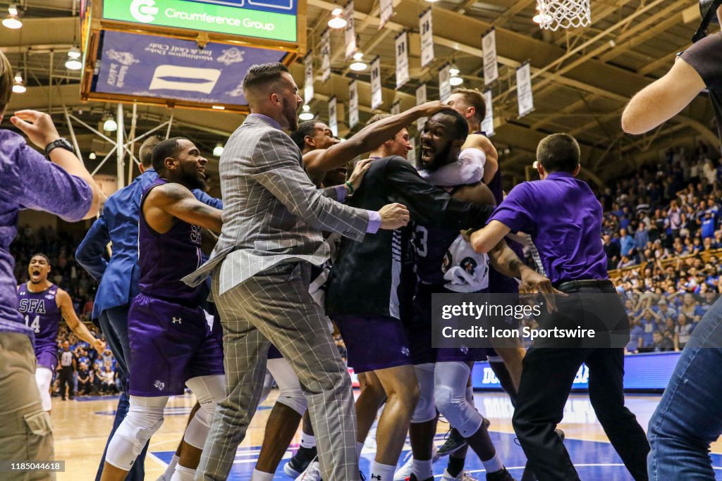 COLLEGE BASKETBALL: NOV 26 Stephen F Austin at Duke