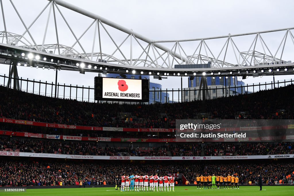 Arsenal FC v Wolverhampton Wanderers - Premier League