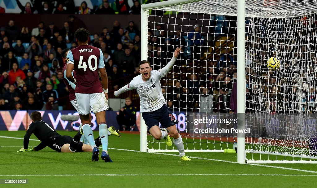 Aston Villa v Liverpool FC - Premier League