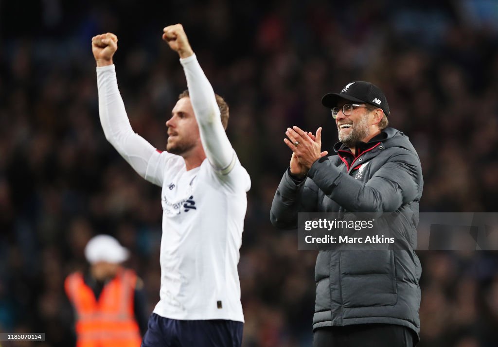 Aston Villa v Liverpool FC - Premier League