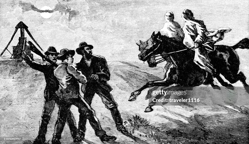 Ku Klux Klan Night Raid