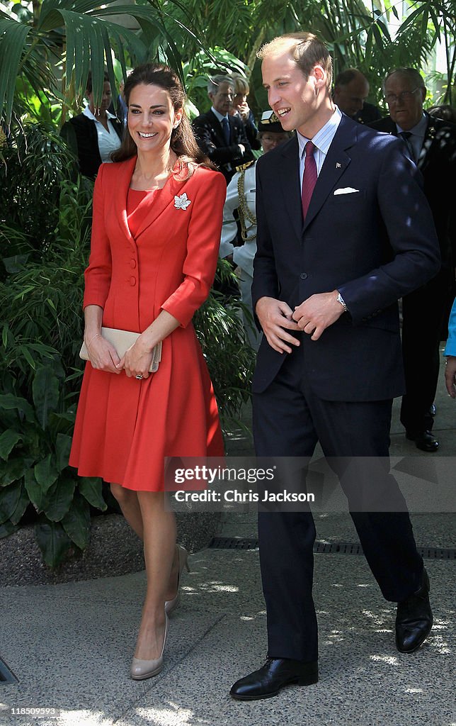 The Duke And Duchess Of Cambridge Canadian Tour - Day 9