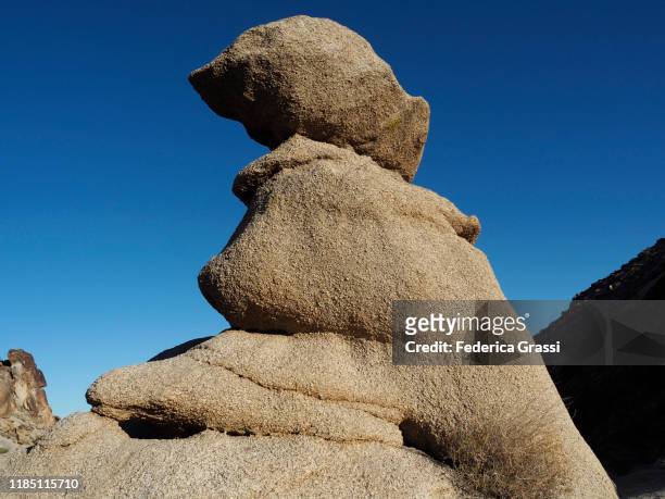 hoodoo rock formation at bridge canyon wilderness area, nevada - laughlin nevada stock pictures, royalty-free photos & images